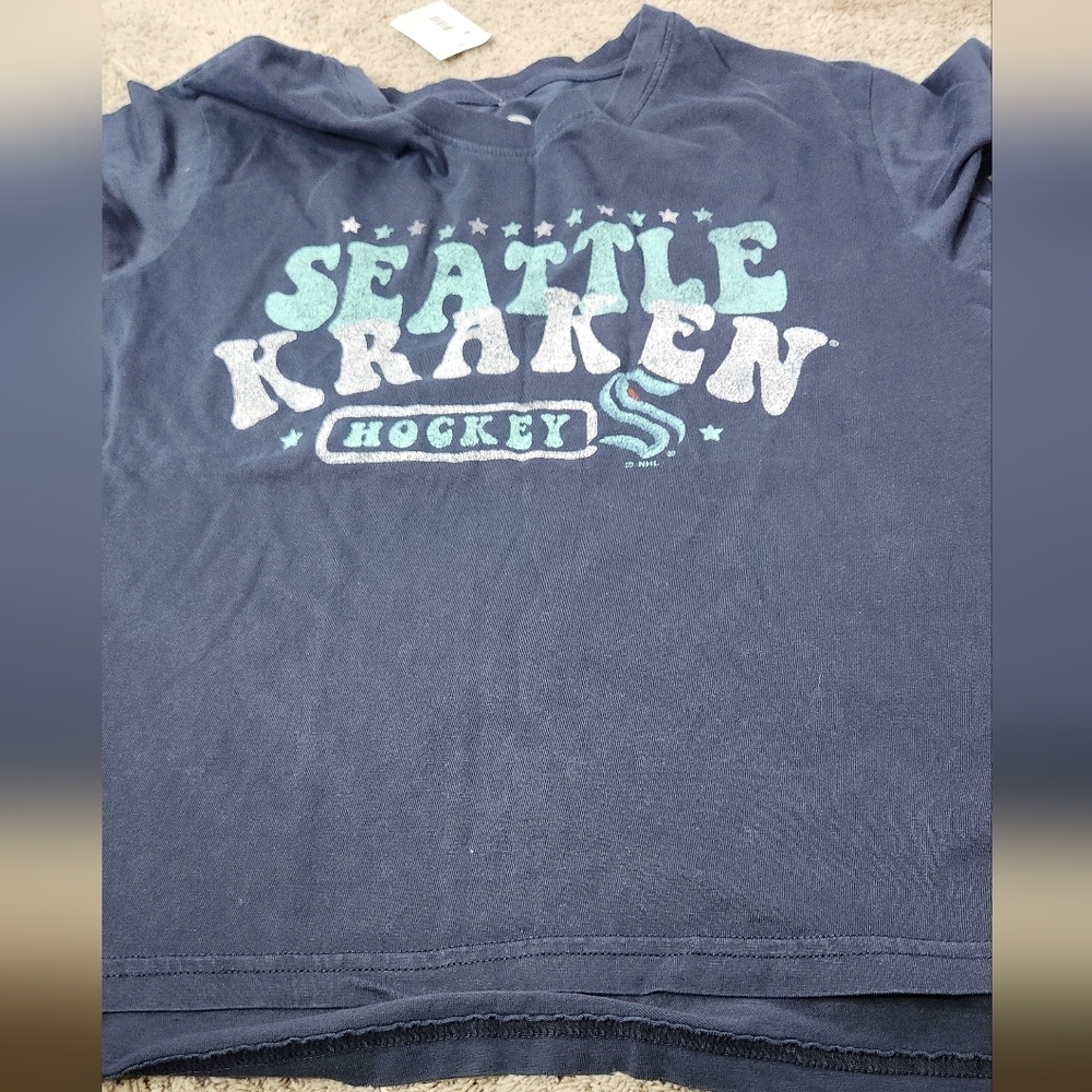 Seattle Kraken NHL Blue T-Shirt - S